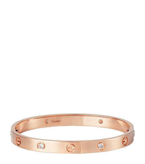 bracelet cartier rose|women's cartier bracelet rose gold.